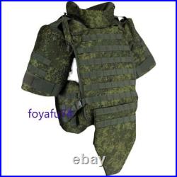 Russian 6B45 Tactical Vest+Shoulder Pads&Crotch Pad Armor Vest Set US STOCK