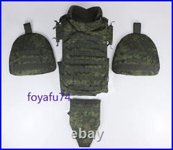 Russian 6B45 Tactical Vest+Shoulder Pads&Crotch Pad Armor Vest Set US STOCK