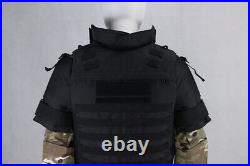 Russian Black Bagariy Body Vest New Mens Nylon MVD MOLLE Tactical Vest Replica