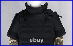 Russian Black Bagariy Body Vest New Mens Nylon MVD MOLLE Tactical Vest Replica