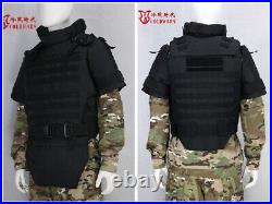 Russian Black Bagariy Body Vest New Mens Nylon MVD MOLLE Tactical Vest Replica