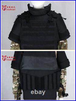 Russian Black Bagariy Body Vest New Mens Nylon MVD MOLLE Tactical Vest Replica