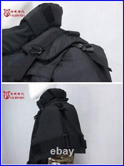 Russian Black Bagariy Body Vest New Mens Nylon MVD MOLLE Tactical Vest Replica