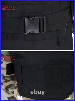 Russian Black Bagariy Body Vest New Mens Nylon MVD MOLLE Tactical Vest Replica