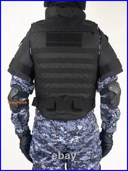 Russian Bulletproof Tactical Vest Molle BK OD Combat Training Protective Vest