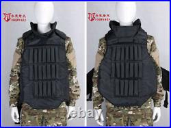 Russian Bulletproof Tactical Vest Molle BK OD Combat Training Protective Vest