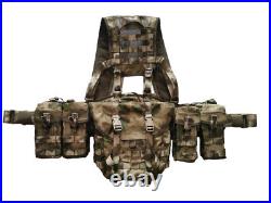 Russian Smersh Special Forces Tactical Molle Vest AK Set WithRadio Pouch Bag Set