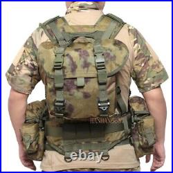 Russian Tactical Vest Outdoor Sports Multifunctional Camo Vest Sets Chest Rig