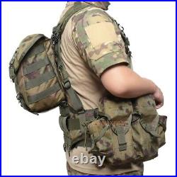 Russian Tactical Vest Outdoor Sports Multifunctional Camo Vest Sets Chest Rig