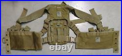 S. O. Tech Tactical Military Medical Assault Harness Chest Rig Hydration GP Pouch