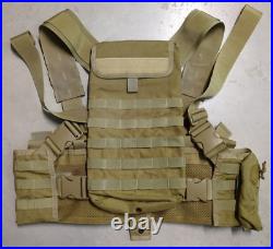 S. O. Tech Tactical Military Medical Assault Harness Chest Rig Hydration GP Pouch