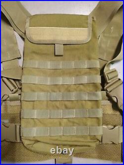 S. O. Tech Tactical Military Medical Assault Harness Chest Rig Hydration GP Pouch