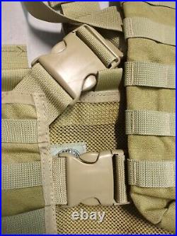 S. O. Tech Tactical Military Medical Assault Harness Chest Rig Hydration GP Pouch