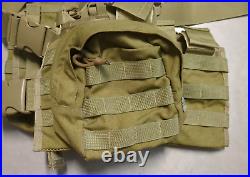 S. O. Tech Tactical Military Medical Assault Harness Chest Rig Hydration GP Pouch