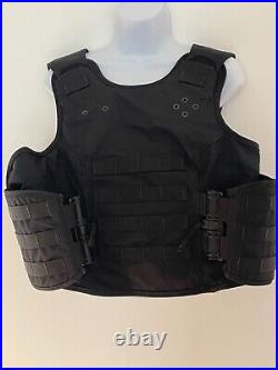 SAFARILAND V1 Women's Tactical Plate Carrier L FirstSpear Tubes Black Molle