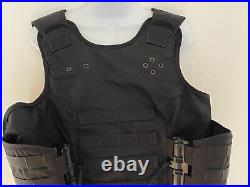 SAFARILAND V1 Women's Tactical Plate Carrier L FirstSpear Tubes Black Molle