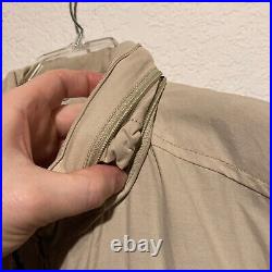 SCOTTeVEST Quest Vest Men's XL Beige Full Zip Travel Tactical TEC Hidden Pocket