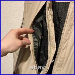 SCOTTeVEST Quest Vest Men's XL Beige Full Zip Travel Tactical TEC Hidden Pocket