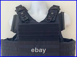 SECOND CHANCE Tactical MKII Plate Rack Armor Carrier M/L LONG Navy Molle