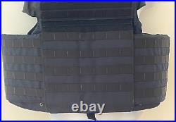 SECOND CHANCE Tactical MKII Plate Rack Armor Carrier M/L LONG Navy Molle