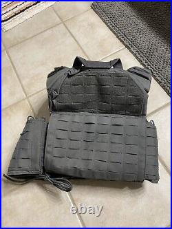 SHELLBACK TACTICAL RAMPAGE 2.0 PLATE CARRIER With Trex Arms 5.56 Placard