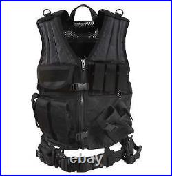 SecProCross Draw MOLLE Tactical Vest
