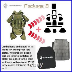 Strategytactical bulletproof vest level III+heavy-duty all-round protection