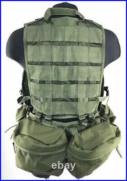 Swedish modular MOLLE tactical protective vest with 5 pouches