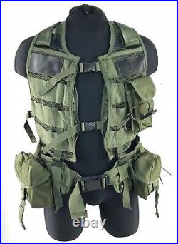 Swedish modular MOLLE tactical protective vest with 5 pouches