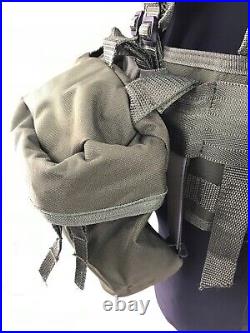 Swedish modular MOLLE tactical protective vest with 5 pouches