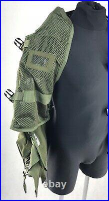 Swedish modular MOLLE tactical protective vest with 5 pouches