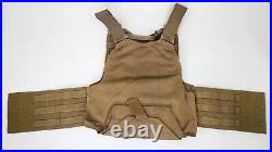 TAG Tactical Assault Gear Plate Carrier Vest Coyote S/M