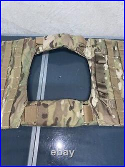 TAG Tactical Assault Gear Plate Carrier Vest Multicam