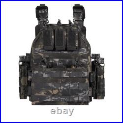 Tactical Bulletproof Vest withLevel III+ Lightweight Steel Plates