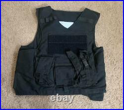 Tactical Carrier Vest Custom Armor Technologies Looks to be size LARGE