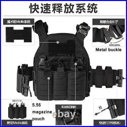 Tactical Chest Vest Quick Release Molle multifunctional Lightweight Combat vest