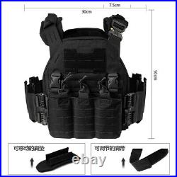 Tactical Chest Vest Quick Release Molle multifunctional Lightweight Combat vest