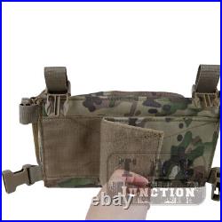 Tactical D3CR Chest Rig Harness Vest D3 Flatpack Backpack MOLLE Rucksack Bag Set