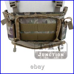 Tactical D3CR Chest Rig Harness Vest D3 Flatpack Backpack MOLLE Rucksack Bag Set