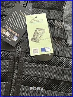 Tactical Mesh Vest Black FLYYE Industries Delta 0.5 Litre Hydration Combat Molle