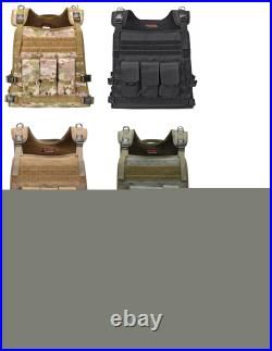 Tactical Scorpion Gear Level III+ / AR500 Body Armor Plates Wildcat Molle Vest