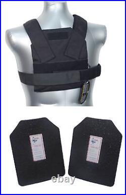 Tactical Scorpion Level III+ / AR500 Body Armor Bobcat 8x10 Concealed Vest