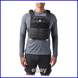 Tactical TacTec Trainer Weight Vest, Tough 600D Nylon, Style 56693 1 SZ Black