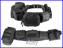 Tactical Vest 5-Piece Tactical Waist Pack Combo Waist Seal Accessory Kit
