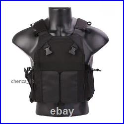 Tactical Vest Armor Plate Carrier Body Military Fan In Stock Adjustable Outdoor