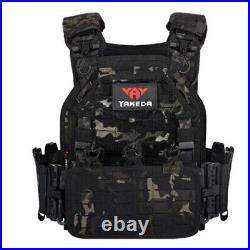 Tactical Vest Outdoor Hunting Plate Carrier Protective Adjustable Vest Equipment