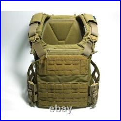 Tactical Vest Plate Carrier Warrior Spirit WS-EXP 3.0 Max Coyote MOLLE 28x39cm