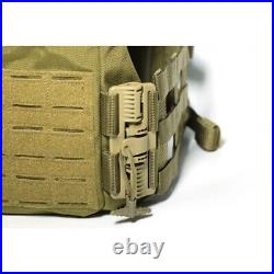 Tactical Vest Plate Carrier Warrior Spirit WS-EXP 3.0 Max Coyote MOLLE 28x39cm