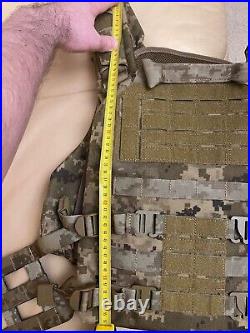 Tactical Vest Plate Carrier Warrior Spirit WS-EXP 3.0 Max Coyote MOLLE 28x39cm