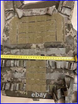 Tactical Vest Plate Carrier Warrior Spirit WS-EXP 3.0 Max Multicam MOLLE 28x39cm